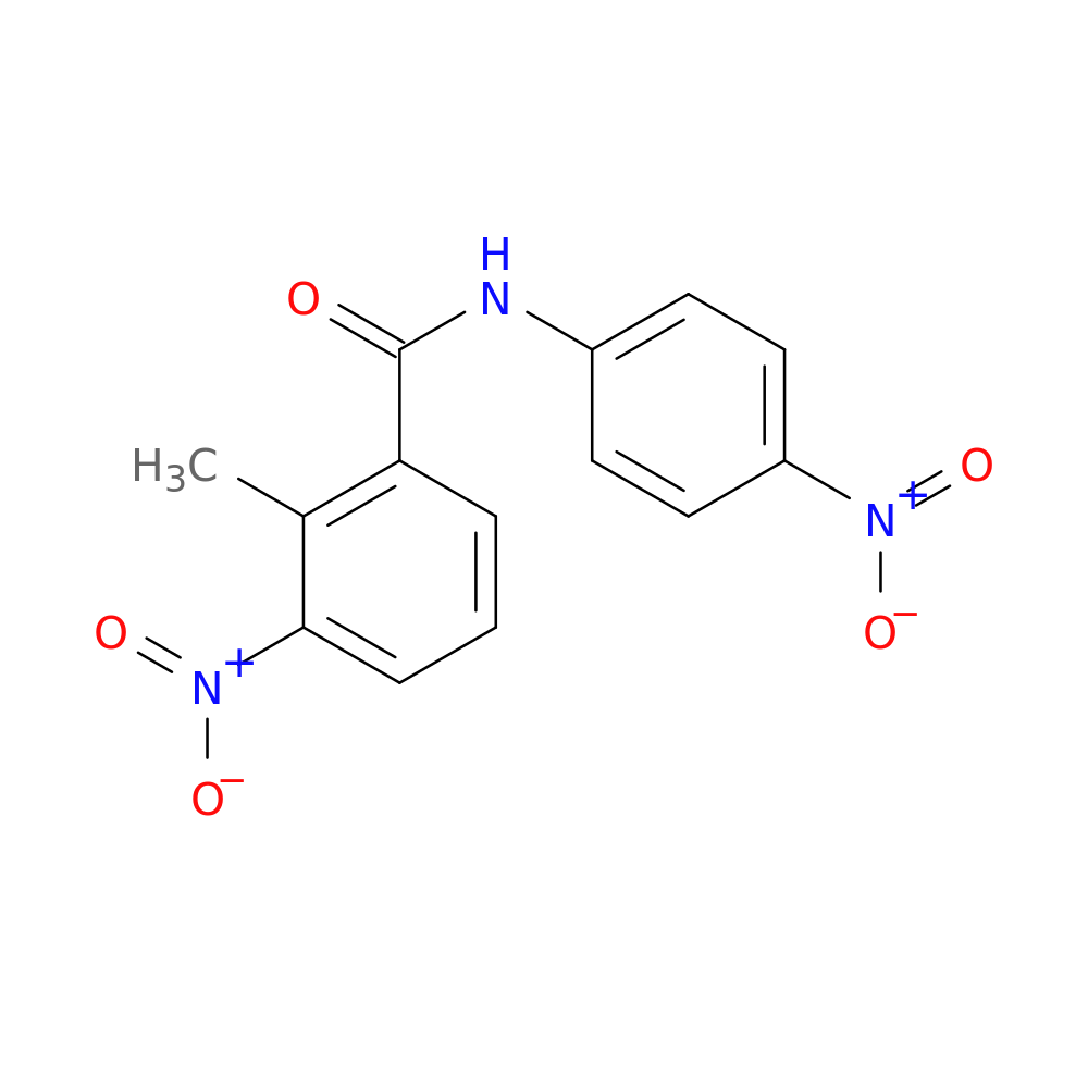 3-nitro-N-{4-nitrophenyl}-2-methylbenzamide