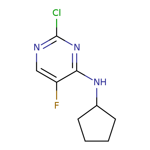 2-Chloro-n-cyclopentyl-5-fluoropyrimidin-4-amine