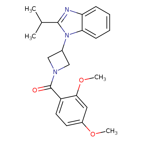 1-[1-(2,4-dimethoxybenzoyl)azetidin-3-yl]-2-(propan-2-yl)-1H-1,3-benzodiazole