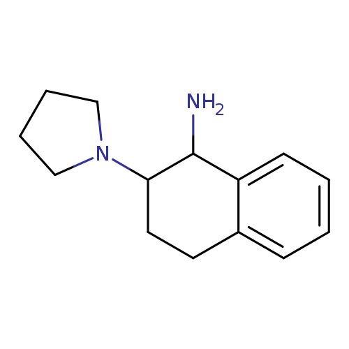 2-(pyrrolidin-1-yl)-1,2,3,4-tetrahydronaphthalen-1-amine