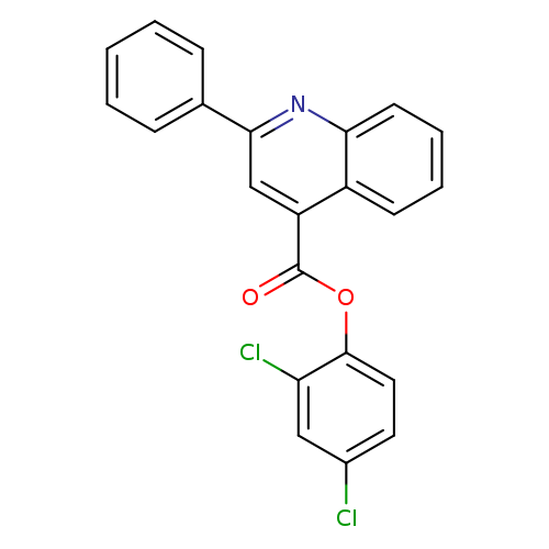 2,4-dichlorophenyl 2-phenyl-4-quinolinecarboxylate