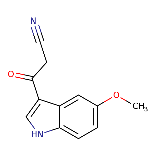 3-(5-Methoxy-1h-indol-3-yl)-3-oxopropanenitrile