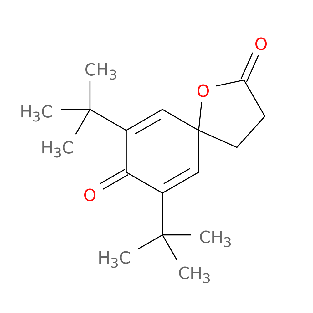 7,9-ditert-butyl-1-oxaspiro[4.5]deca-6,9-diene-2,8-dione