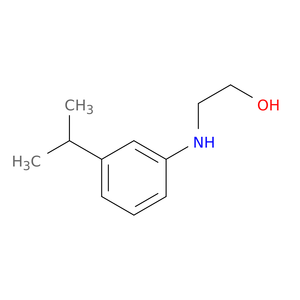 2-{[3-(propan-2-yl)phenyl]amino}ethan-1-ol