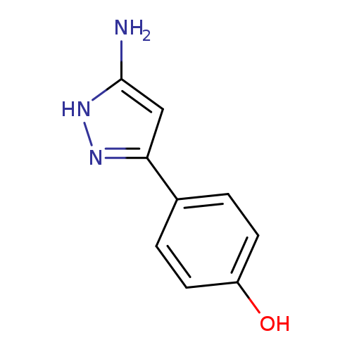 4-(5-amino-1H-pyrazol-3-yl)phenol
