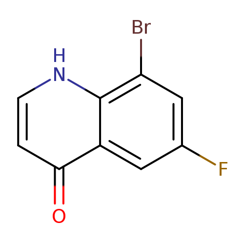 8-Bromo-6-fluoroquinolin-4-ol