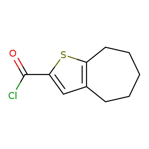 5,6,7,8-Tetrahydro-4h-cyclohepta[b]thiophene-2-carbonyl chloride