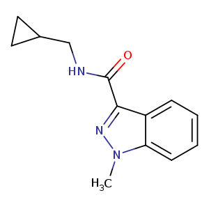 N-(cyclopropylmethyl)-1-methyl-1H-indazole-3-carboxamide