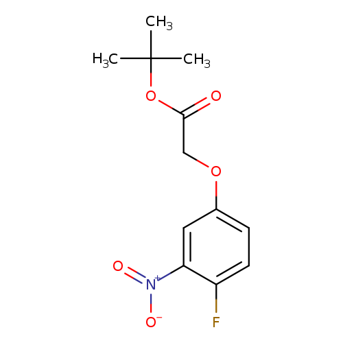 tert-butyl 2-(4-fluoro-3-nitrophenoxy)acetate