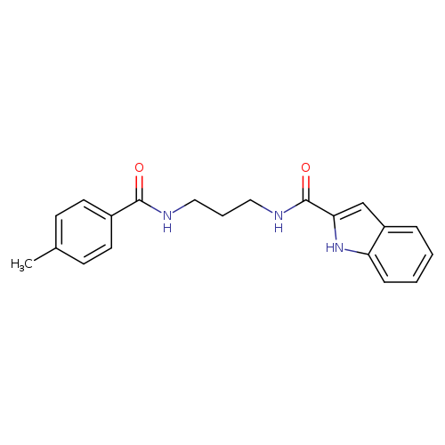 N-{3-[(4-methylbenzoyl)amino]propyl}-1H-indole-2-carboxamide