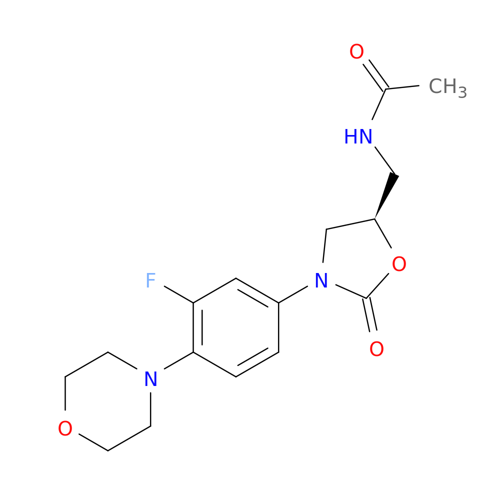 (R)-N-((3-(3-Fluoro-4-morpholinophenyl)-2-oxooxazolidin-5-yl)methyl)acetamide