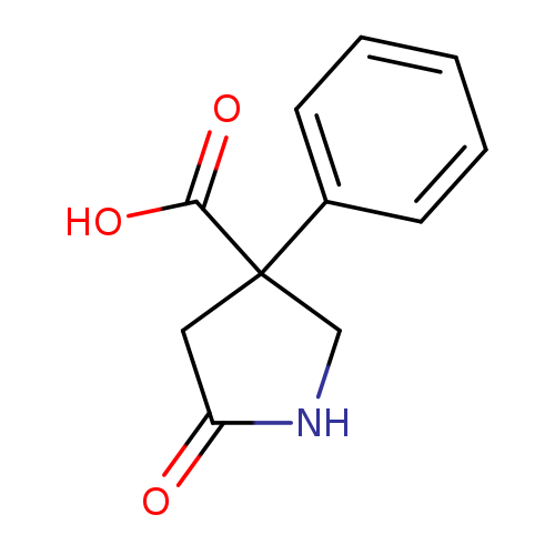 5-oxo-3-phenylpyrrolidine-3-carboxylic acid