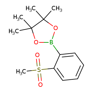 4,4,5,5-Tetramethyl-2-(2-(methylsulfonyl)phenyl)-1,3,2-dioxaborolane