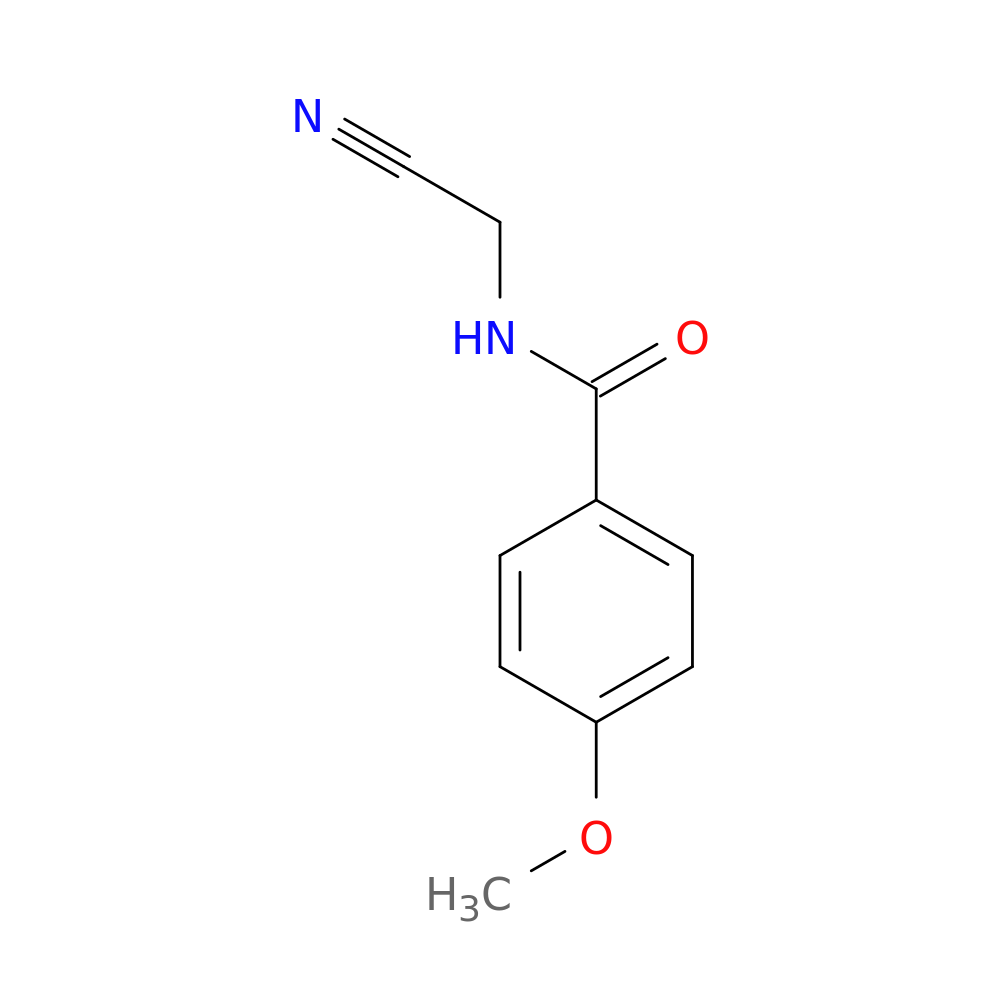 N-(Cyanomethyl)-4-methoxybenzamide