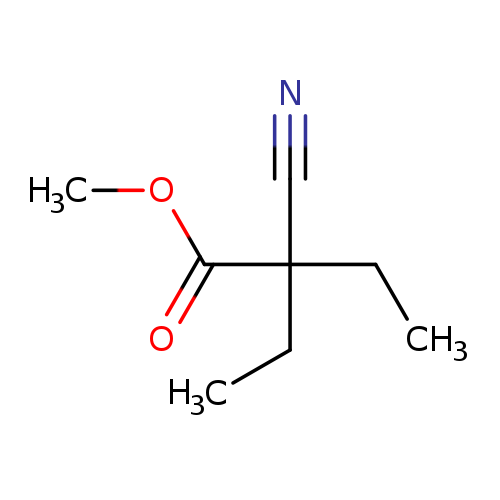 Methyl 2-cyano-2-ethylbutanoate