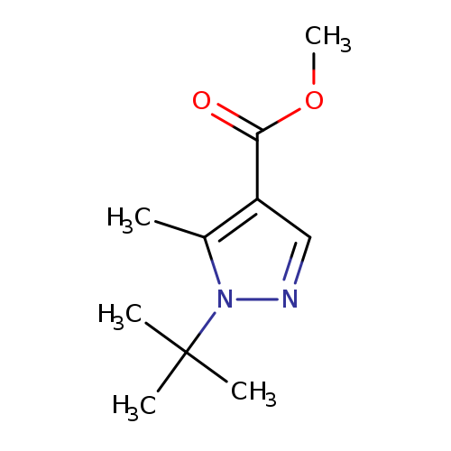 Methyl 1-(tert-butyl)-5-methyl-1H-pyrazole-4-carboxylate