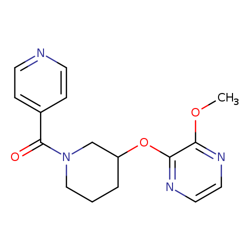 2-methoxy-3-{[1-(pyridine-4-carbonyl)piperidin-3-yl]oxy}pyrazine