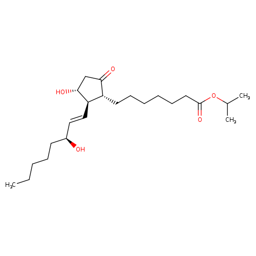 (11α,13E,15S)-11,15-dihydroxy-9-oxo-prost-13-en-1-oic acid, 1-methylethyl ester