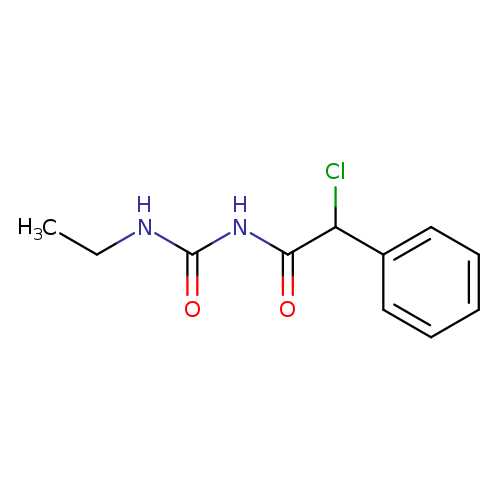 Benzeneacetamide, α-chloro-N-[(ethylamino)carbonyl]-