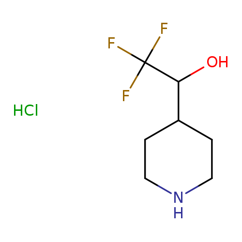 2,2,2-Trifluoro-1-(piperidin-4-yl)ethan-1-ol hydrochloride