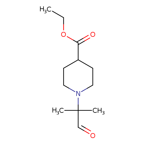 Ethyl 1-(2-methyl-1-oxopropan-2-yl)piperidine-4-carboxylate