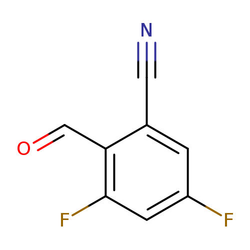 3,5-difluoro-2-formylbenzonitrile