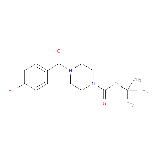 tert-Butyl 4-(4-hydroxybenzoyl)piperazine-1-carboxylate