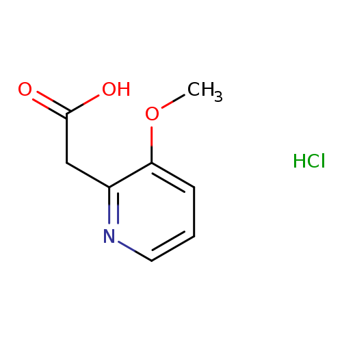 2-(3-methoxypyridin-2-yl)acetic acid hydrochloride