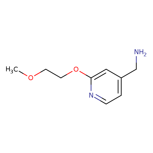 [2-(2-Methoxyethoxy)pyridin-4-yl]methanamine