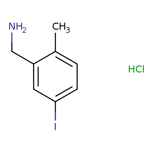 1-(5-iodo-2-methylphenyl)methanamine hydrochloride