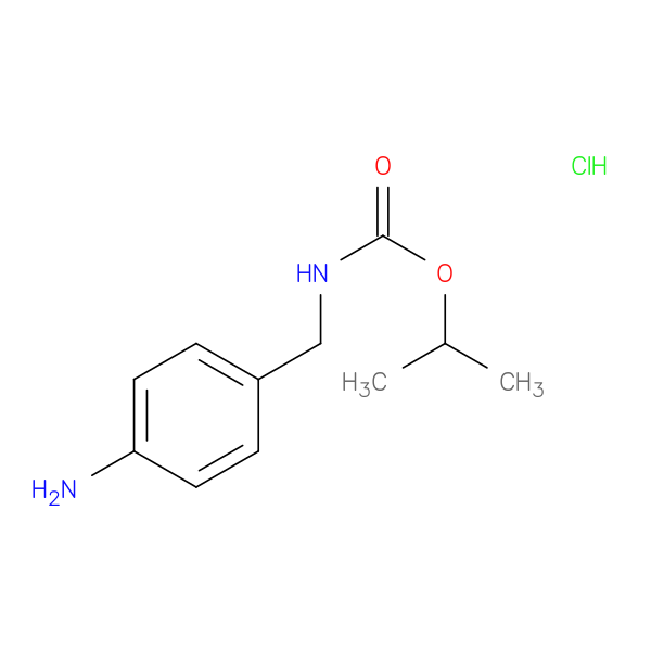 propan-2-yl N-[(4-aminophenyl)methyl]carbamate hydrochloride