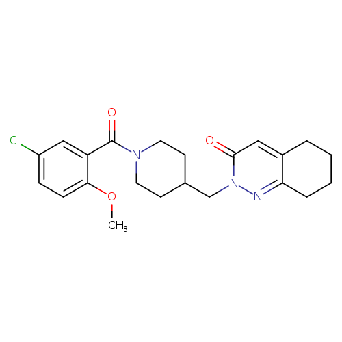 2-{[1-(5-chloro-2-methoxybenzoyl)piperidin-4-yl]methyl}-2,3,5,6,7,8-hexahydrocinnolin-3-one