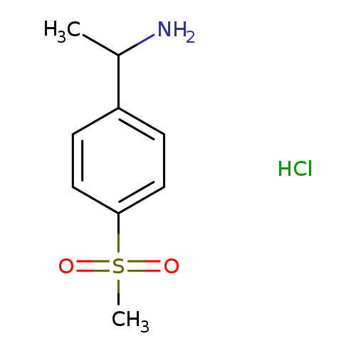 1-[4-(Methylsulfonyl)phenyl]ethanamine hydrochloride