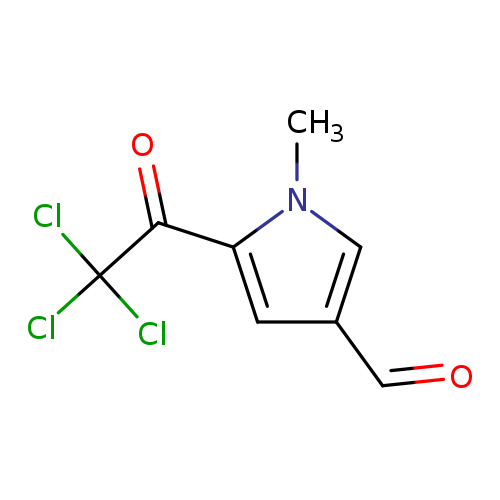 1-methyl-5-(trichloroacetyl)-1H-pyrrole-3-carbaldehyde