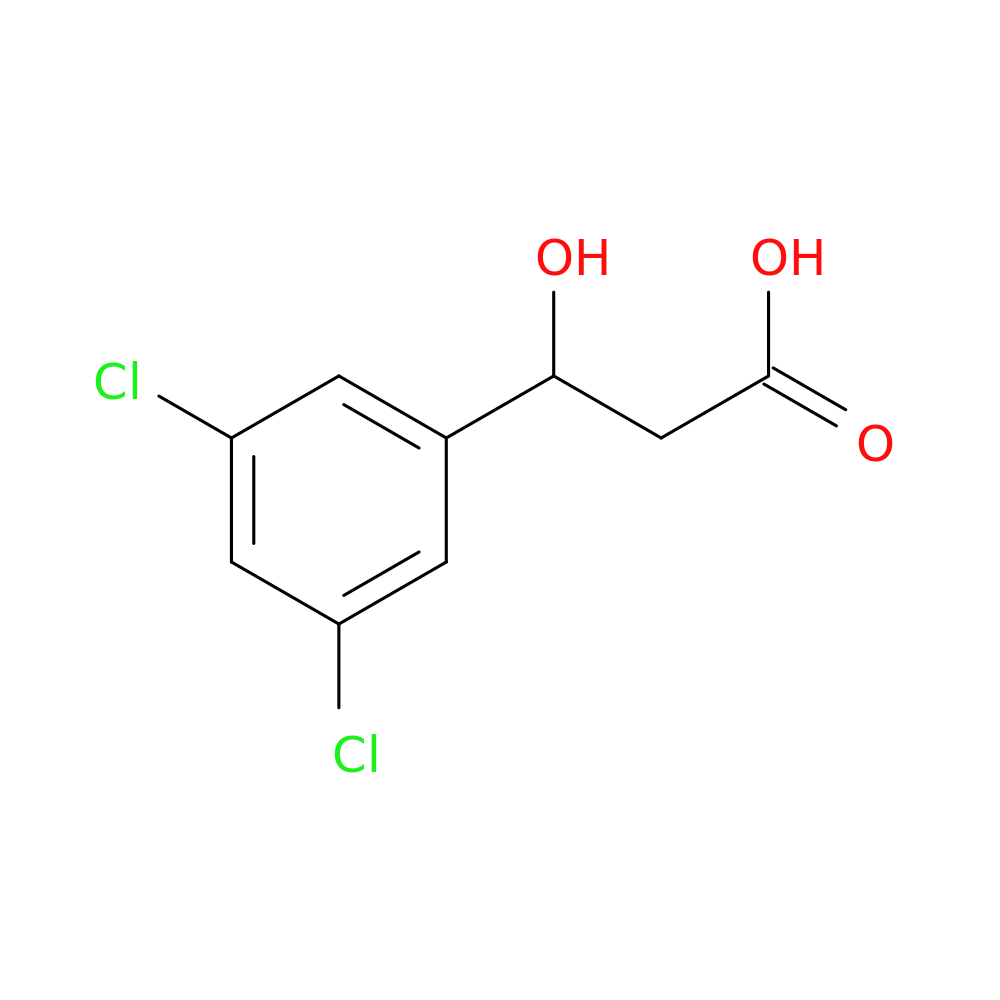 3-(3,5-dichlorophenyl)-3-hydroxypropanoic acid