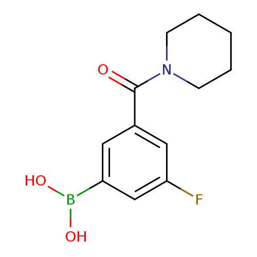 (3-Fluoro-5-(piperidine-1-carbonyl)phenyl)boronic acid