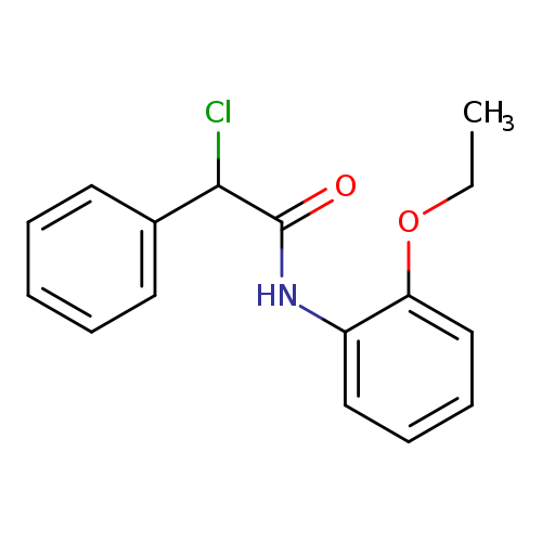 2-chloro-N-(2-ethoxyphenyl)-2-phenylacetamide