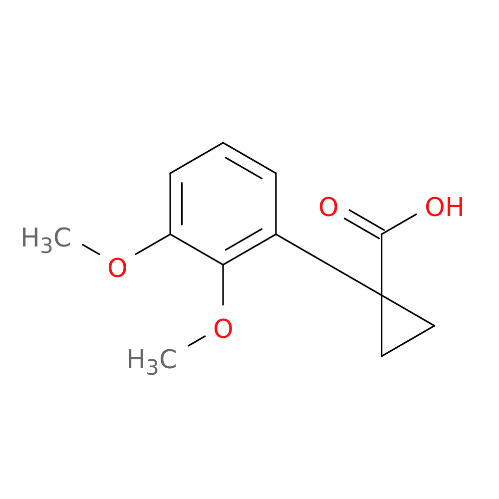 1-(2,3-dimethoxyphenyl)cyclopropane-1-carboxylic acid