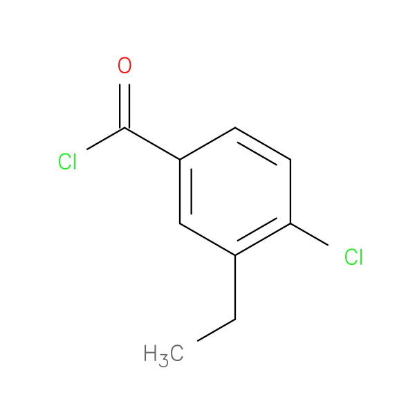 4-Chloro-3-ethylbenzoyl chloride