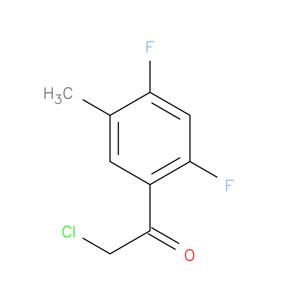 2-chloro-1-(2,4-difluoro-5-methylphenyl)ethan-1-one