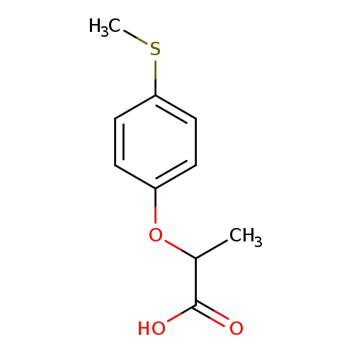 2-[4-(methylsulfanyl)phenoxy]propanoic acid