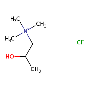 2-Hydroxy-N,N,N-trimethylpropan-1-aminium chloride