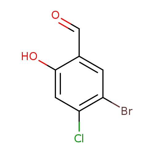 5-bromo-4-chloro-2-hydroxy-benzaldehyde