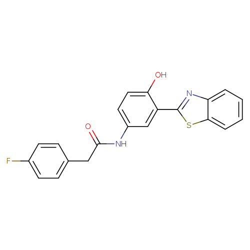 N-[3-(1,3-benzothiazol-2-yl)-4-hydroxyphenyl]-2-(4-fluorophenyl)acetamide