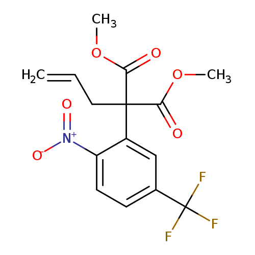 1,3-dimethyl 2-[2-nitro-5-(trifluoromethyl)phenyl]-2-(prop-2-en-1-yl)propanedioate