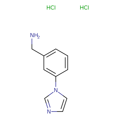 [3-(1H-imidazol-1-yl)phenyl]methanaminedihydrochloride