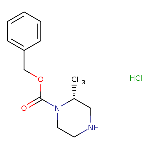 1-Piperazinecarboxylic acid, 2-methyl-, phenylmethyl ester, hydrochloride (1:1), (2R)-