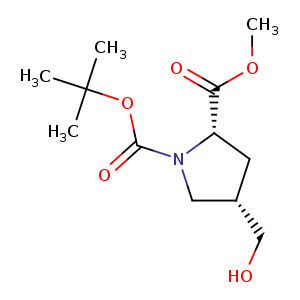 (2S,4S)-1-tert-butyl 2-methyl 4-(hydroxymethyl)pyrrolidine-1,2-dicarboxylate
