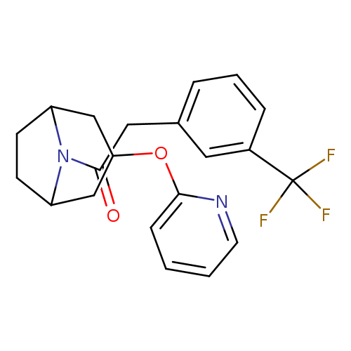 1-[3-(pyridin-2-yloxy)-8-azabicyclo[3.2.1]octan-8-yl]-2-[3-(trifluoromethyl)phenyl]ethan-1-one