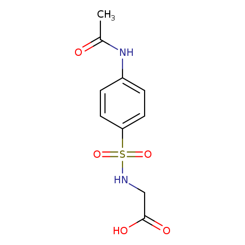 (4-Acetylamino-benzenesulfonylamino)-acetic acid